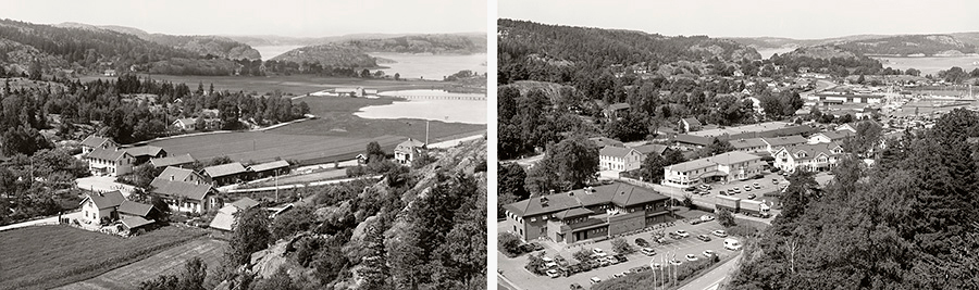 Henån, slutet av 1930-talet och 1999