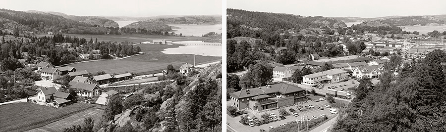 Henån, slutet av 1930-talet och 1999