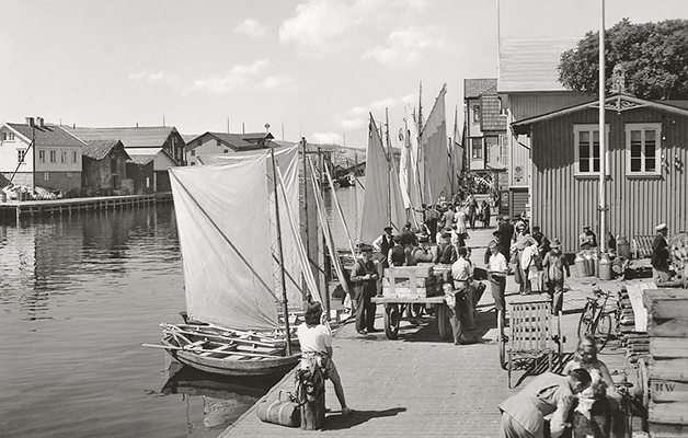 Smögen, mitten av 1940-talet